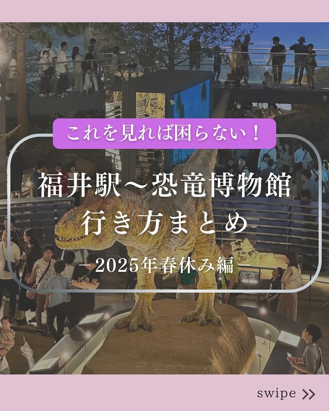 Post 10 by 勝山DMO【福井・恐竜博物館🦖周辺】お出かけ情報まとめ on Instagram (carousel)
