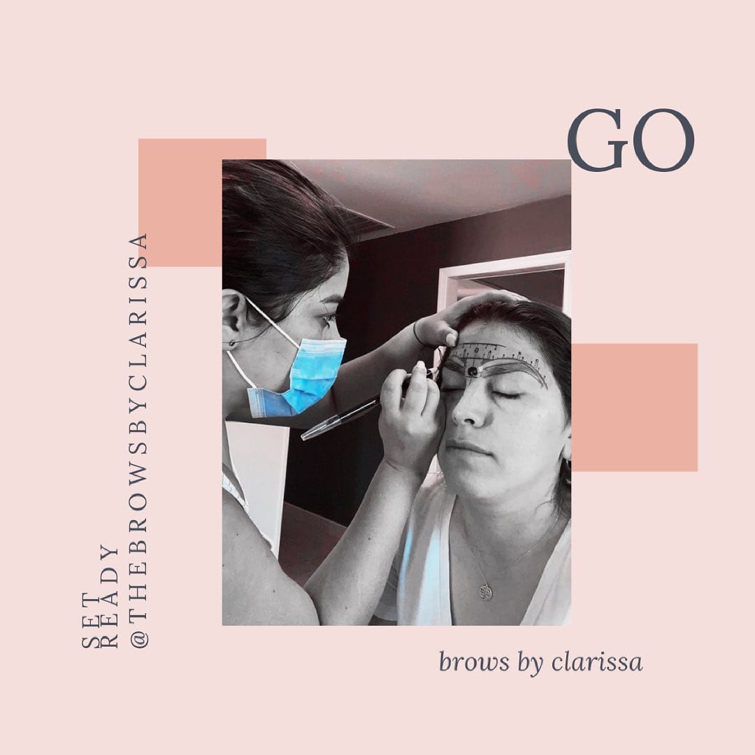 Post 9 by THE BROWS BY CLARISSA on Instagram (image)