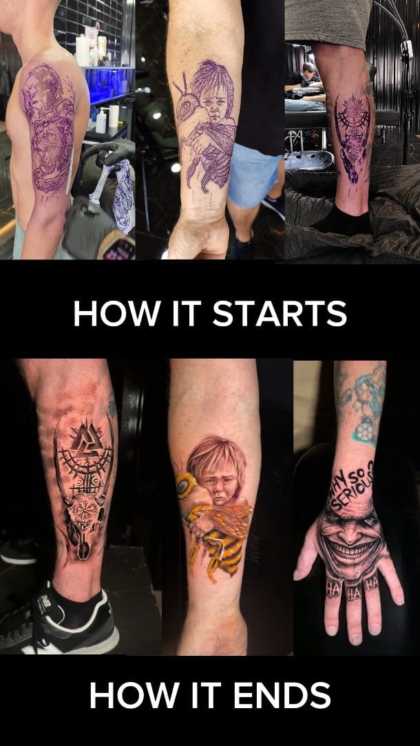 Post 2 by ⚜️Alpha Tattoo by Ruby⚜️ on Instagram (video)