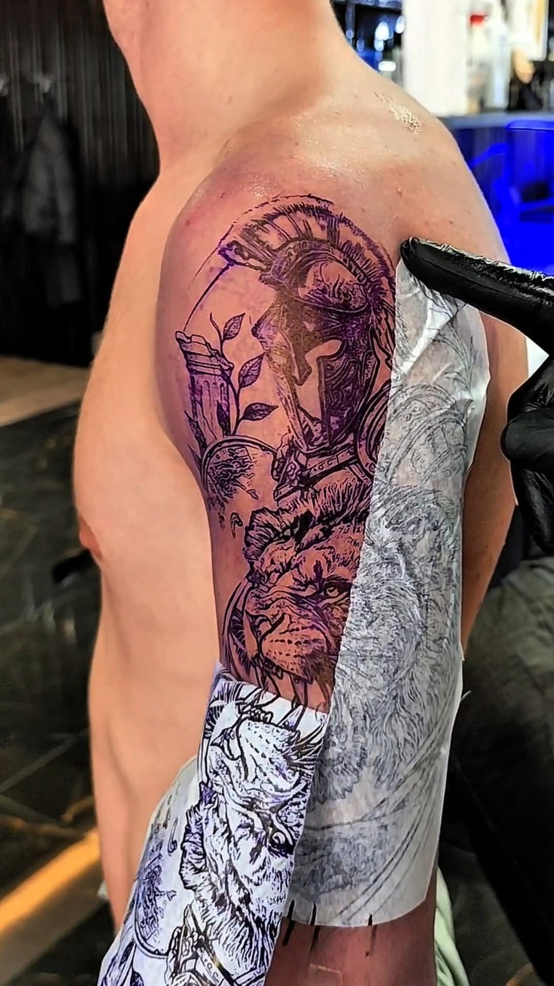 Post 4 by ⚜️Alpha Tattoo by Ruby⚜️ on Instagram (video)