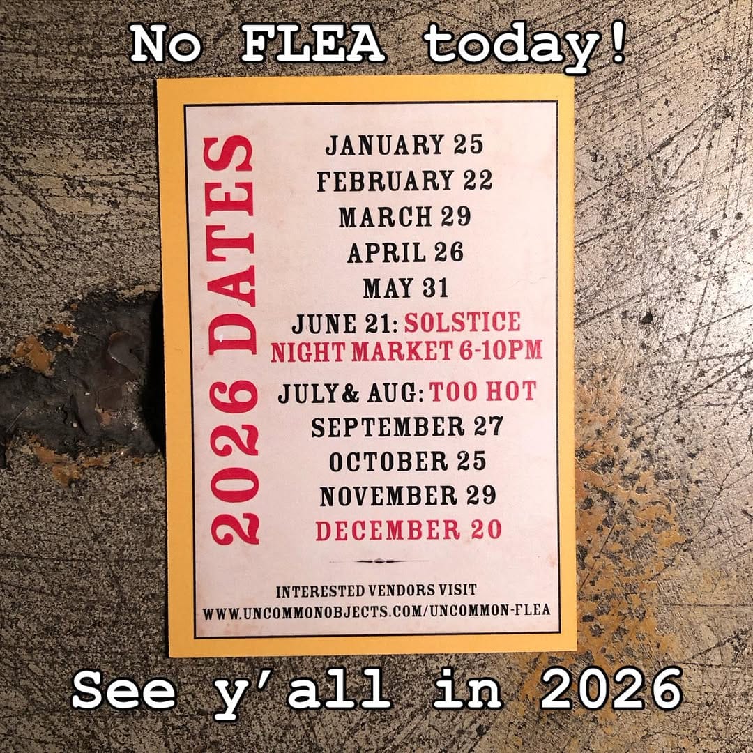 Post 2 by uncommon FLEA on Instagram (image)