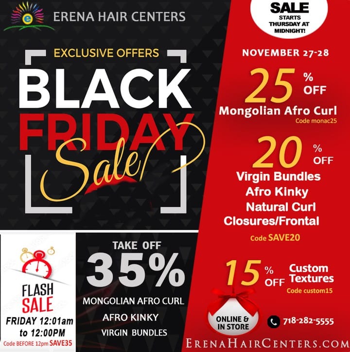 Post 7 by E.R.E.N.A HAIR CENTER on Instagram (image)