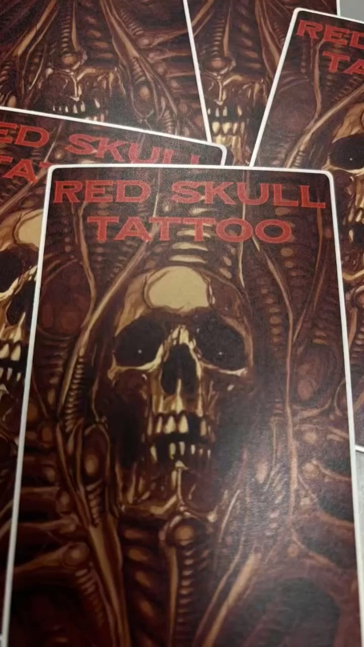 Post 4 by Red Skull Tattoo on Instagram (video)