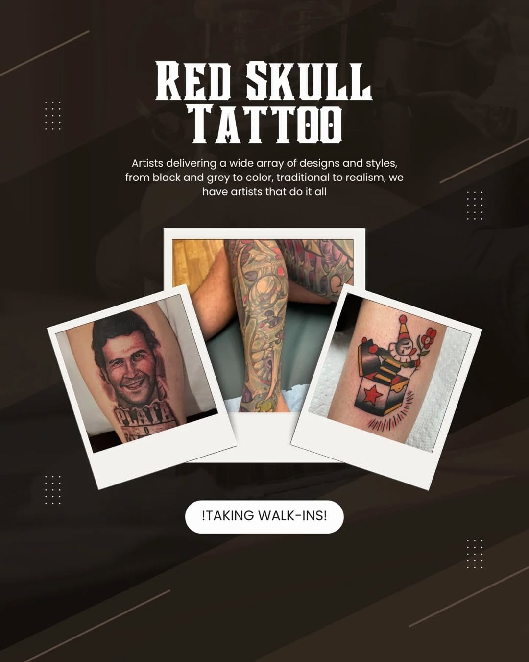 Post 7 by Red Skull Tattoo on Instagram (image)