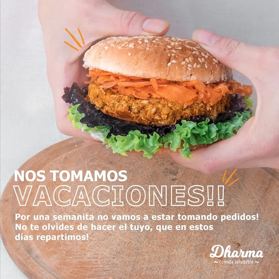 Post 4 by Dharma Comida Saludable on Instagram (image)