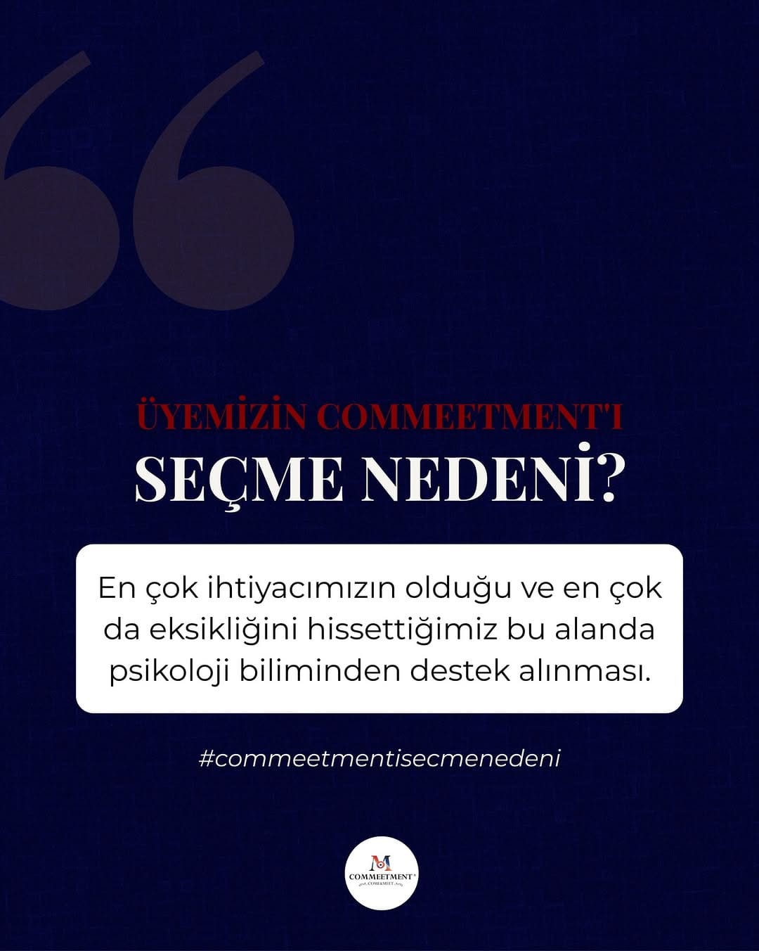 Post 2 by Commeetment on Instagram (image)