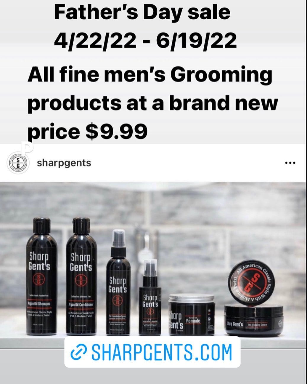 Post 7 by Sharp Gent's on Instagram (image)