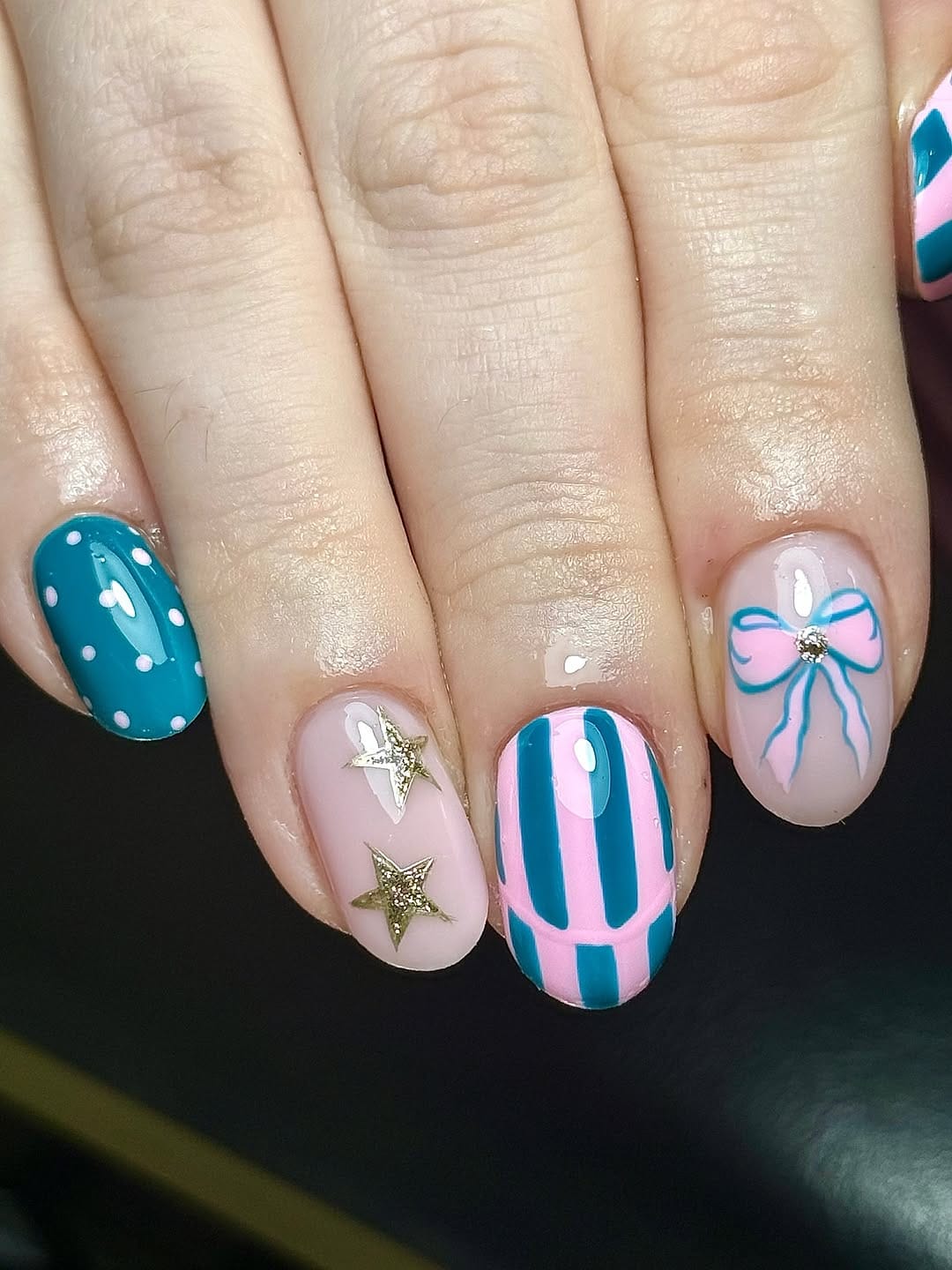 Post 4 by Nails by Dairine on Instagram (carousel)