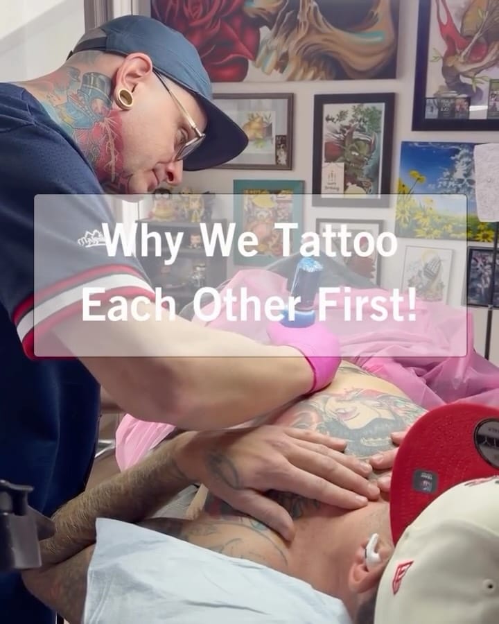 Post 4 by Honor Bound Tattoos on Instagram (video)