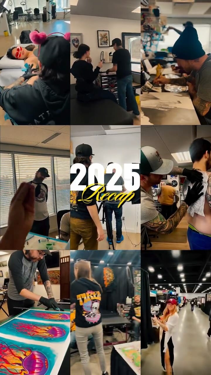 Post 5 by Honor Bound Tattoos on Instagram (video)