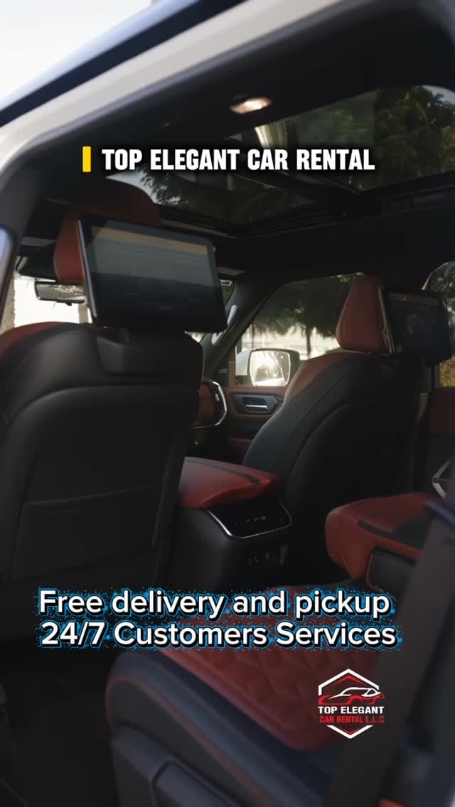 Post 1 by Rent a car in dubai on Instagram (video)