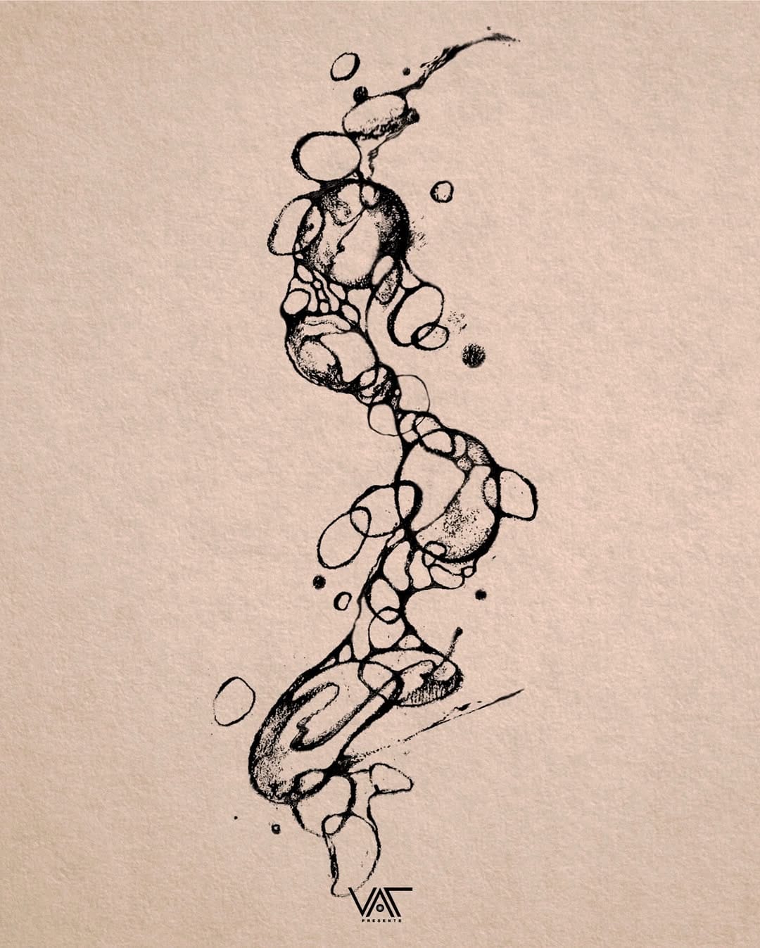 Post 1 by Tattooist VAC 브이악 on Instagram (image)