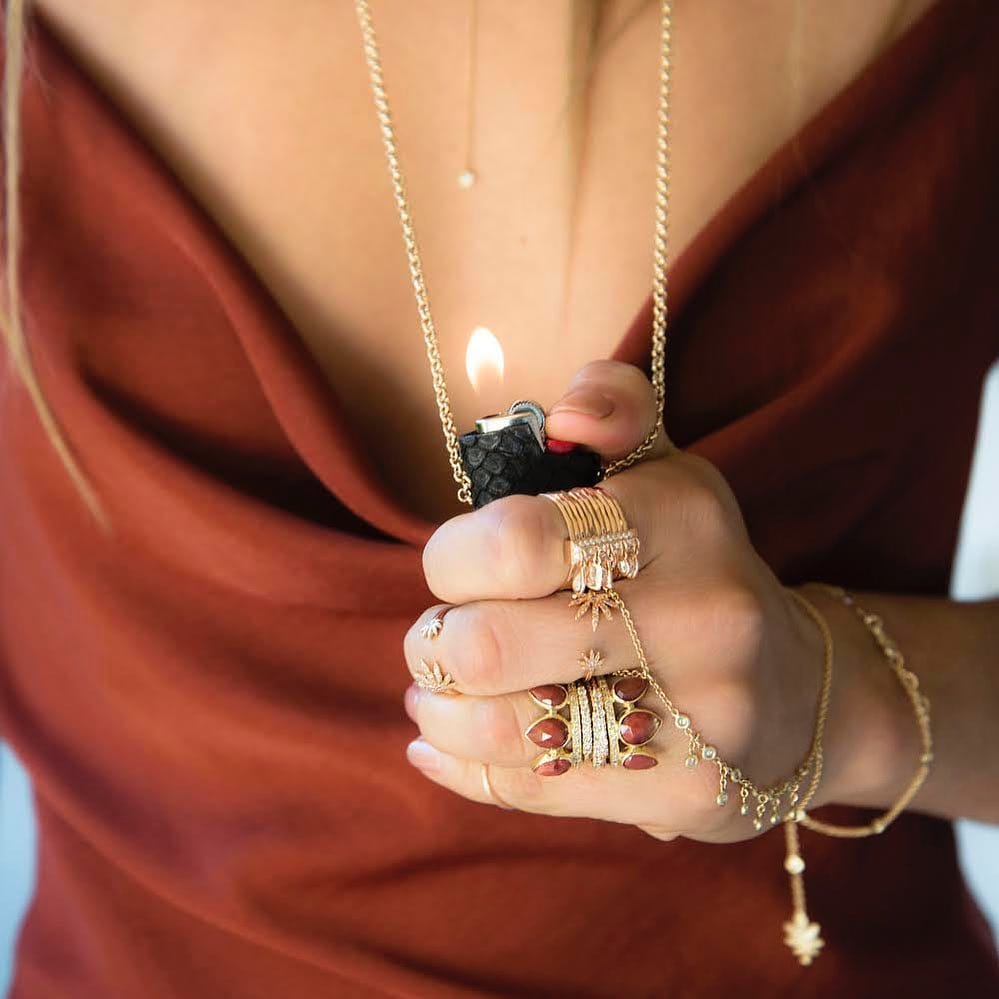 Post 6 by Jacquie Aiche x Sweet Leaf on Instagram (image)