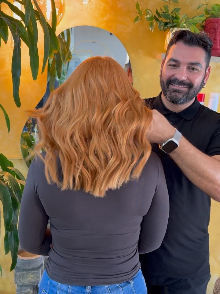 Post 4 by Leo Santacruz 💇🏻‍♂️ Extensiones on Instagram (carousel)