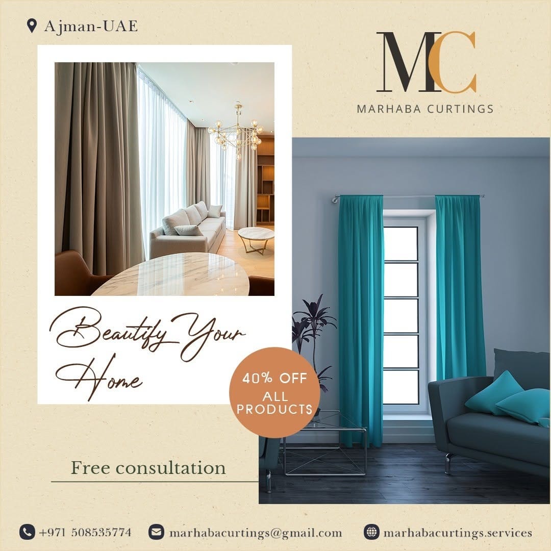 Post 8 by Marhaba curtains on Instagram (image)
