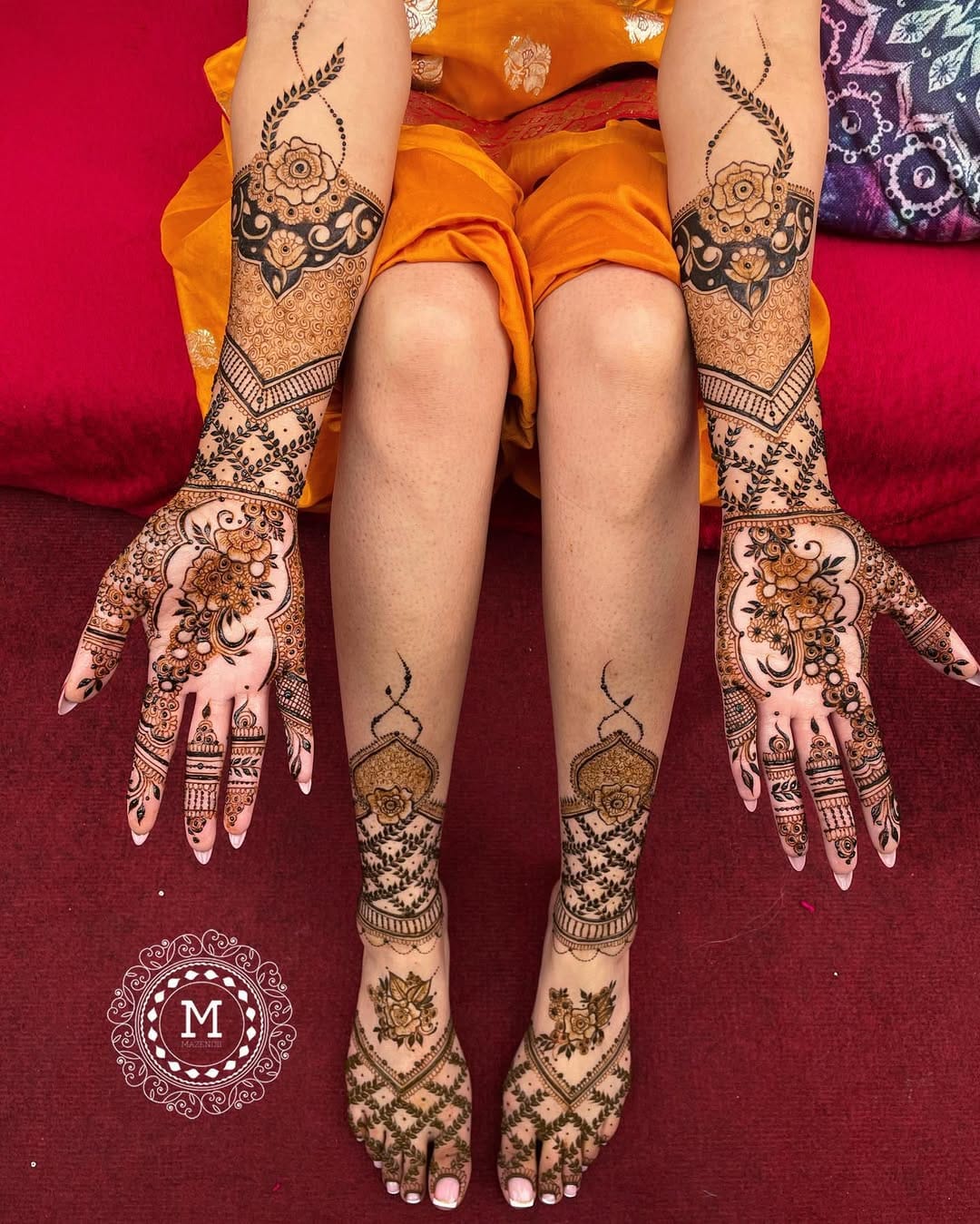 Post 4 by Hobby Of Henna 🖤 on Instagram (image)