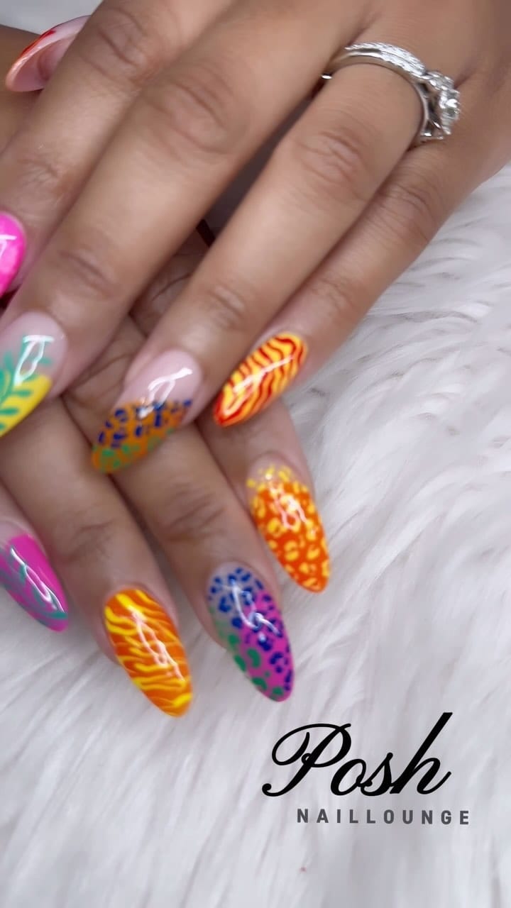 Post 3 by Posh Nail Lounge Texas City on Instagram (video)