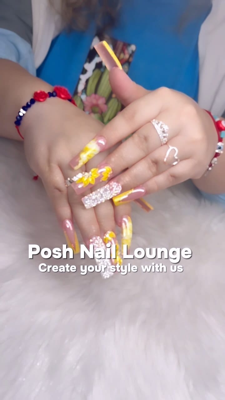 Post 6 by Posh Nail Lounge Texas City on Instagram (video)
