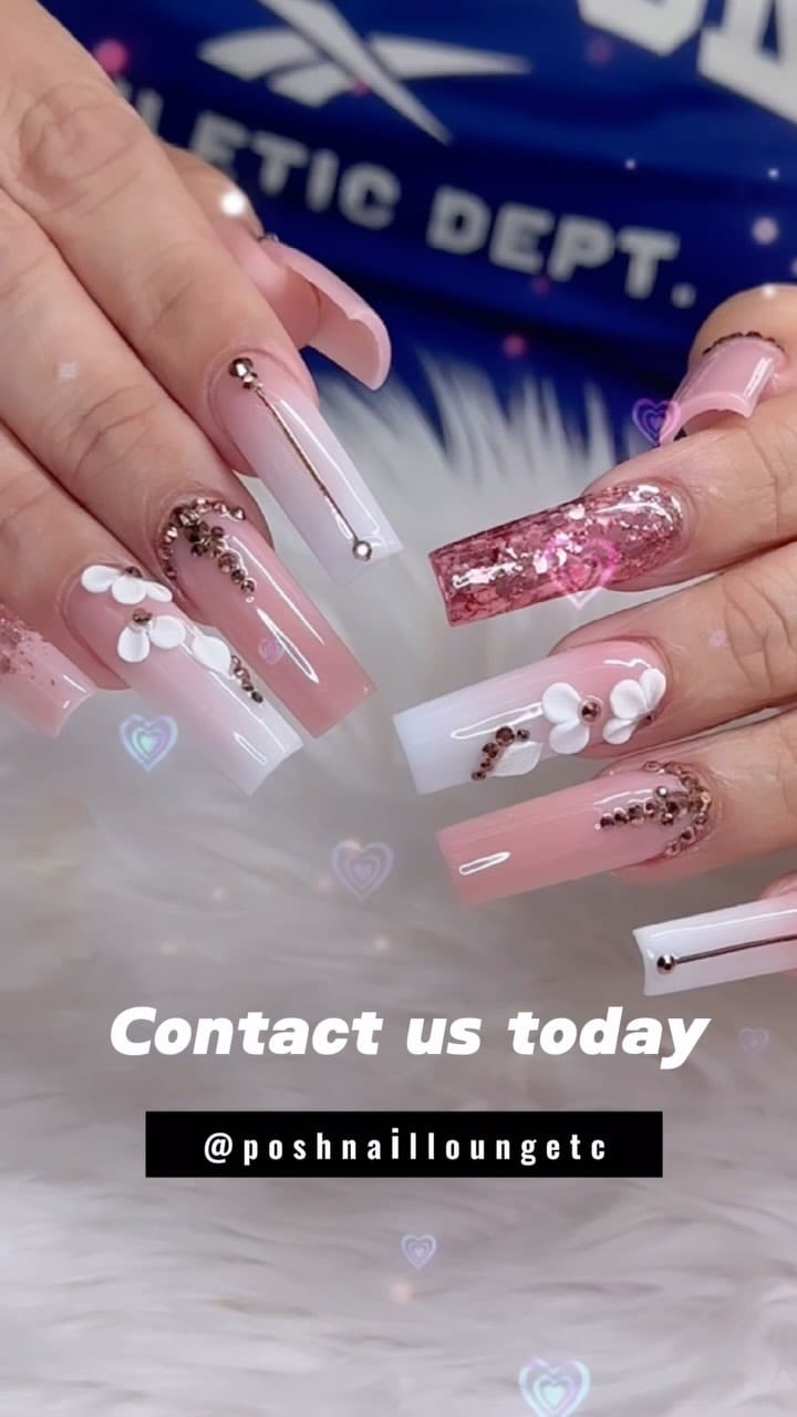 Post 5 by Posh Nail Lounge Texas City on Instagram (video)