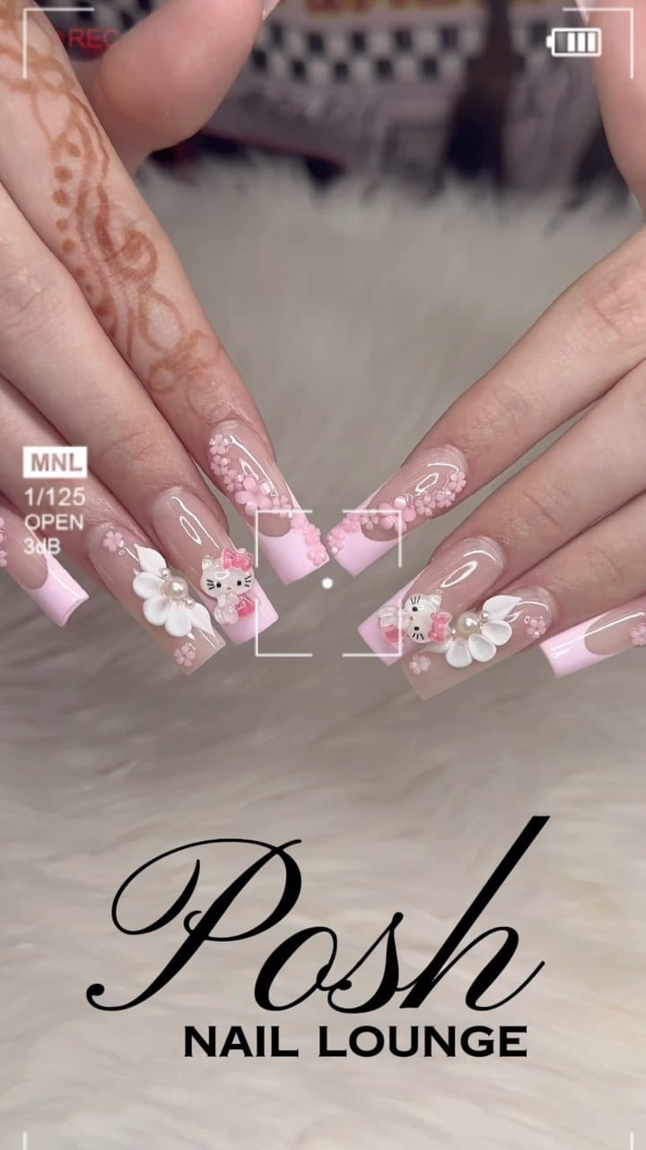 Post 4 by Posh Nail Lounge Texas City on Instagram (video)