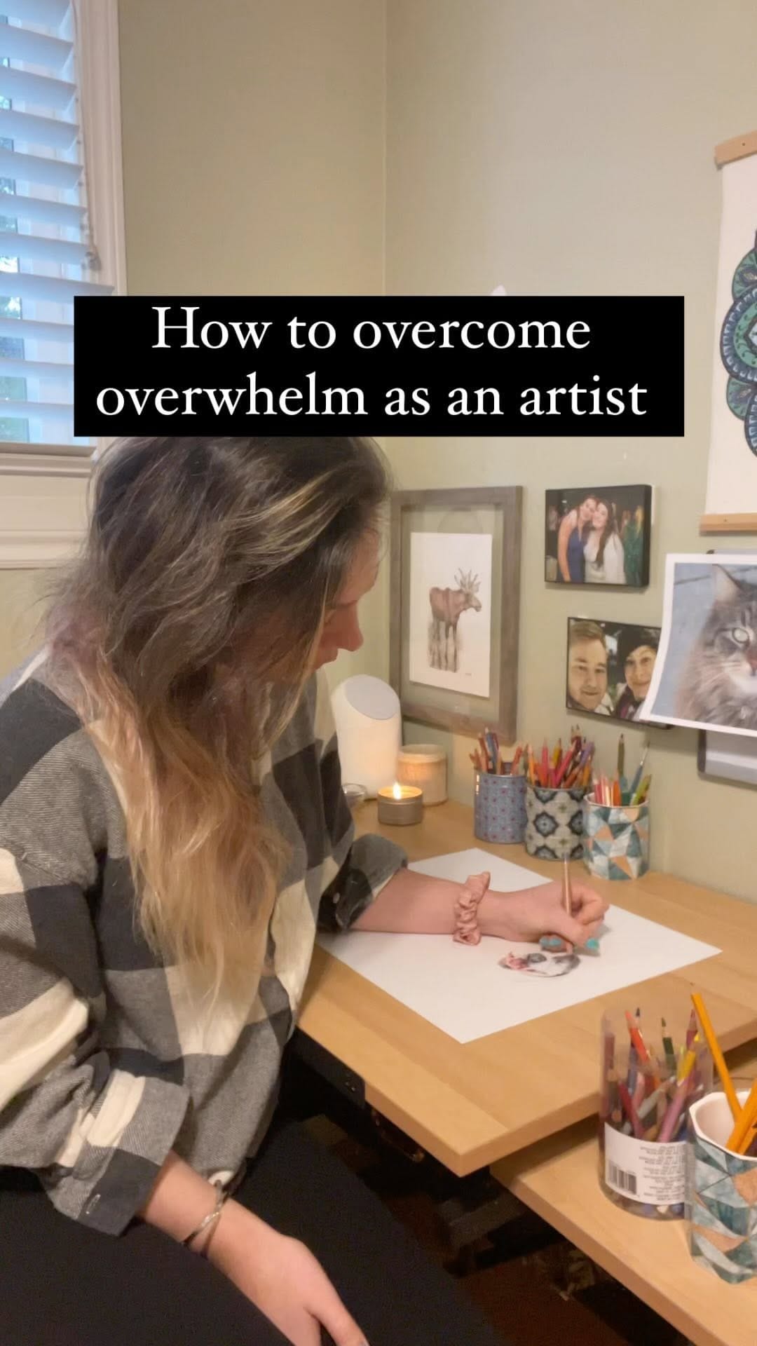 Post 10 by Rachel | Portrait Artist & Coach on Instagram (video)