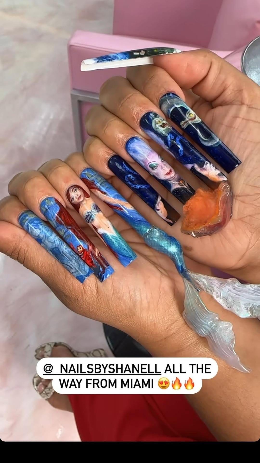 Post 9 by Nail Art Specialist | Broward/Miami Nail Tech on Instagram (video)