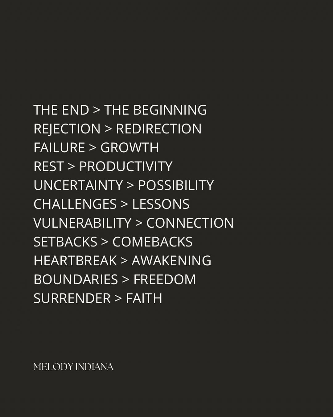 Post 6 by Melody Indiana | Wellness & Confidence Consultant on Instagram (image)
