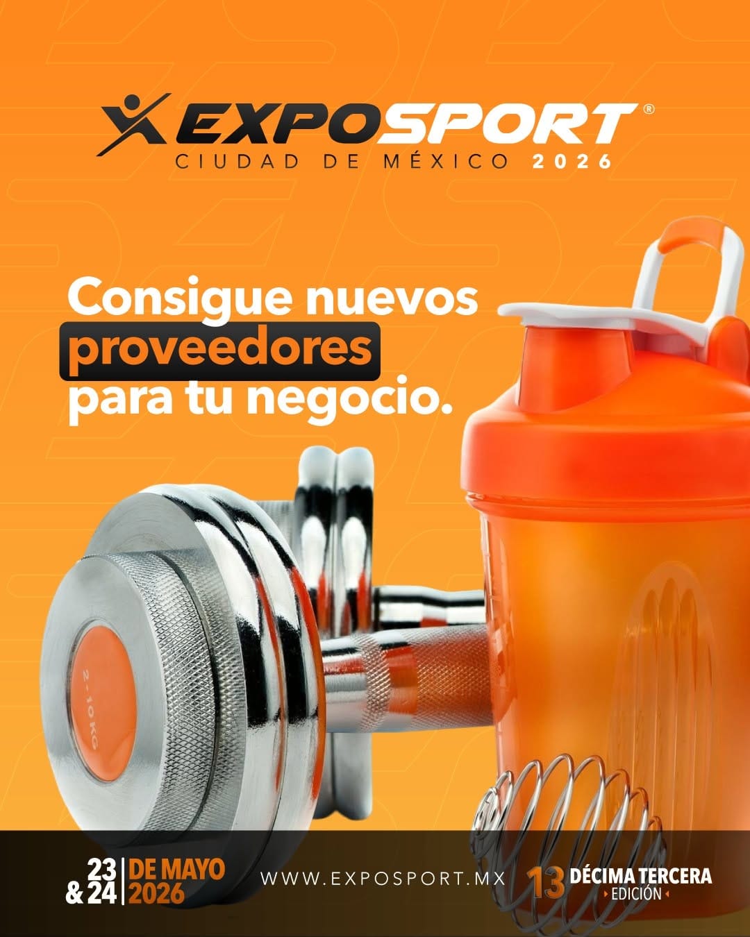 Post 8 by Expo Sport Fitness - La Expo Fitness más grande de México on Instagram (image)