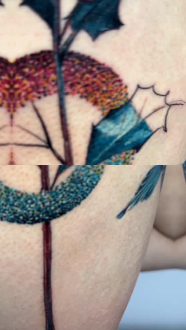 Post 4 by Tattoo Sketch Watercolour Art on Instagram (video)