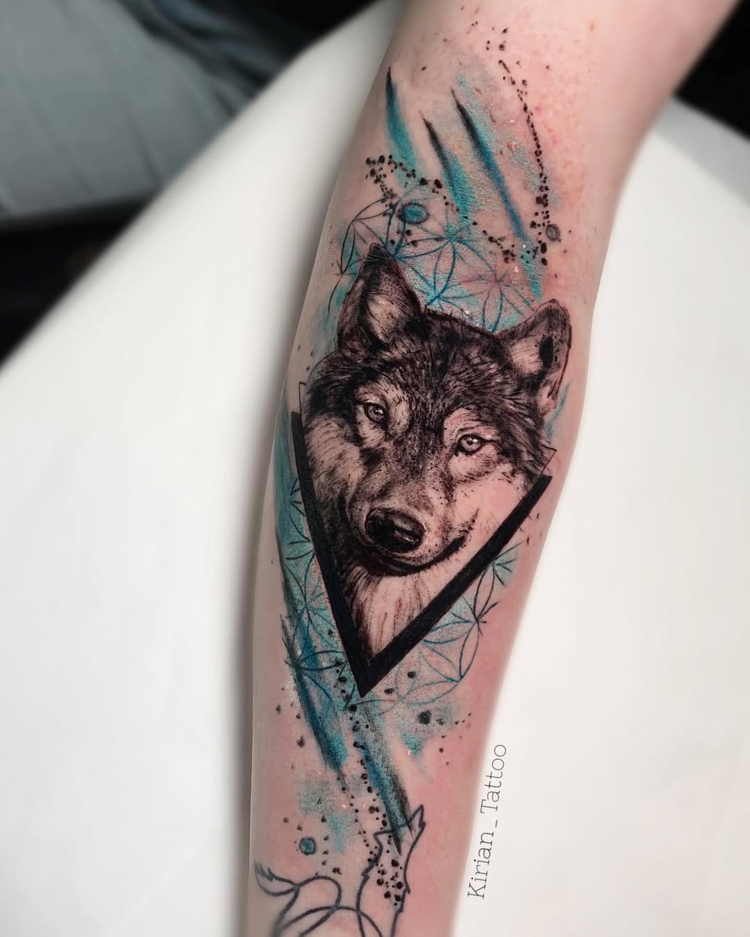 Post 10 by Tattoo Sketch Watercolour Art on Instagram (image)