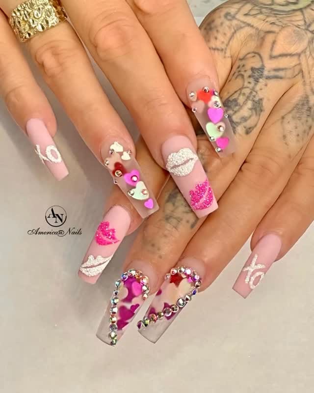 Post 1 by American Nails on Instagram (video)