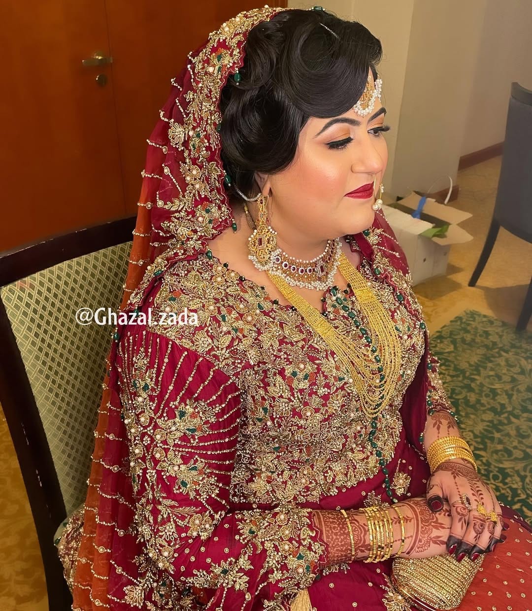 Post 3 by Ghazal Zada - Makeup Artist on Instagram (image)