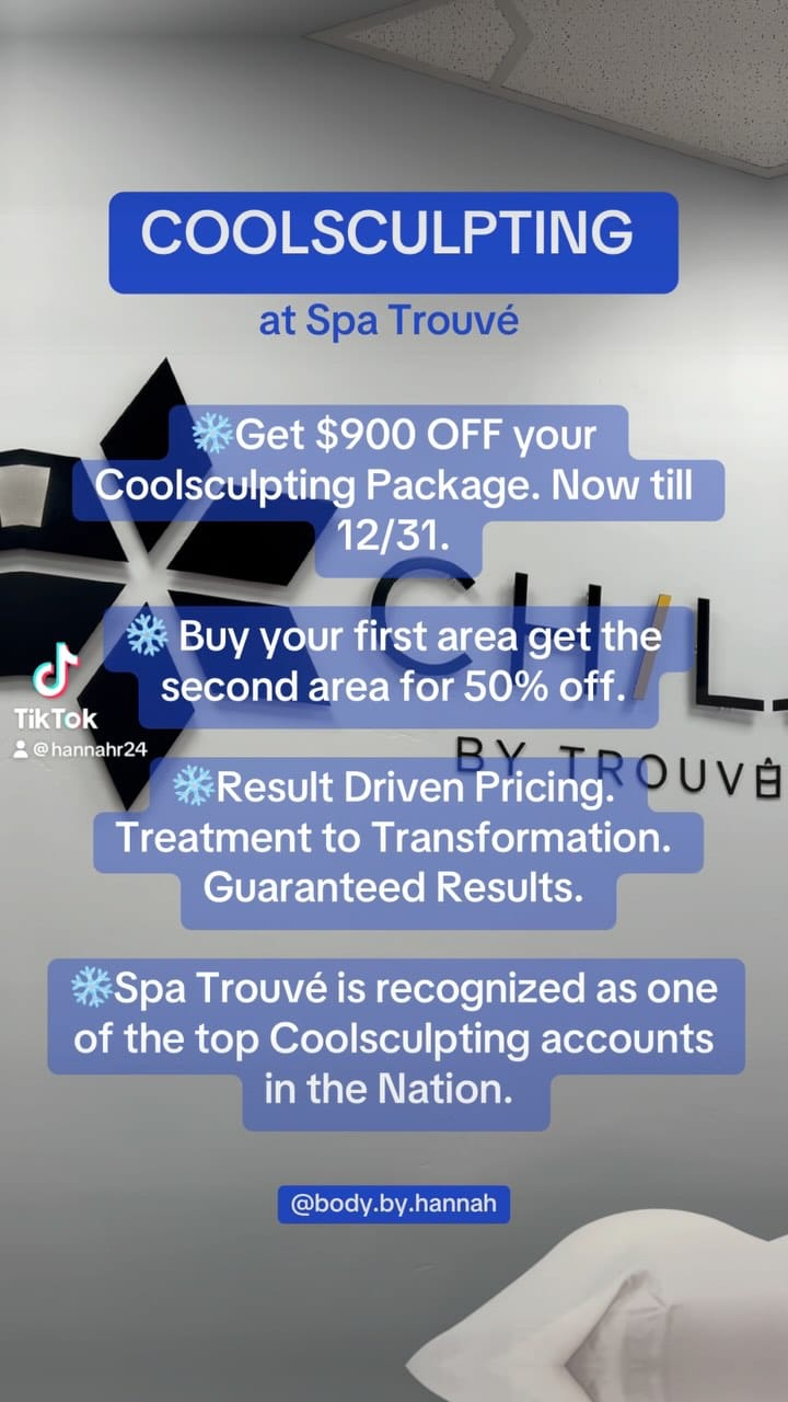 Post 1 by Spa Trouvé CoolSculpting on Instagram (video)