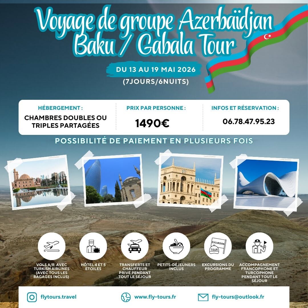 Post 1 by FLY-Tours (Voyages entre amis) on Instagram (carousel)