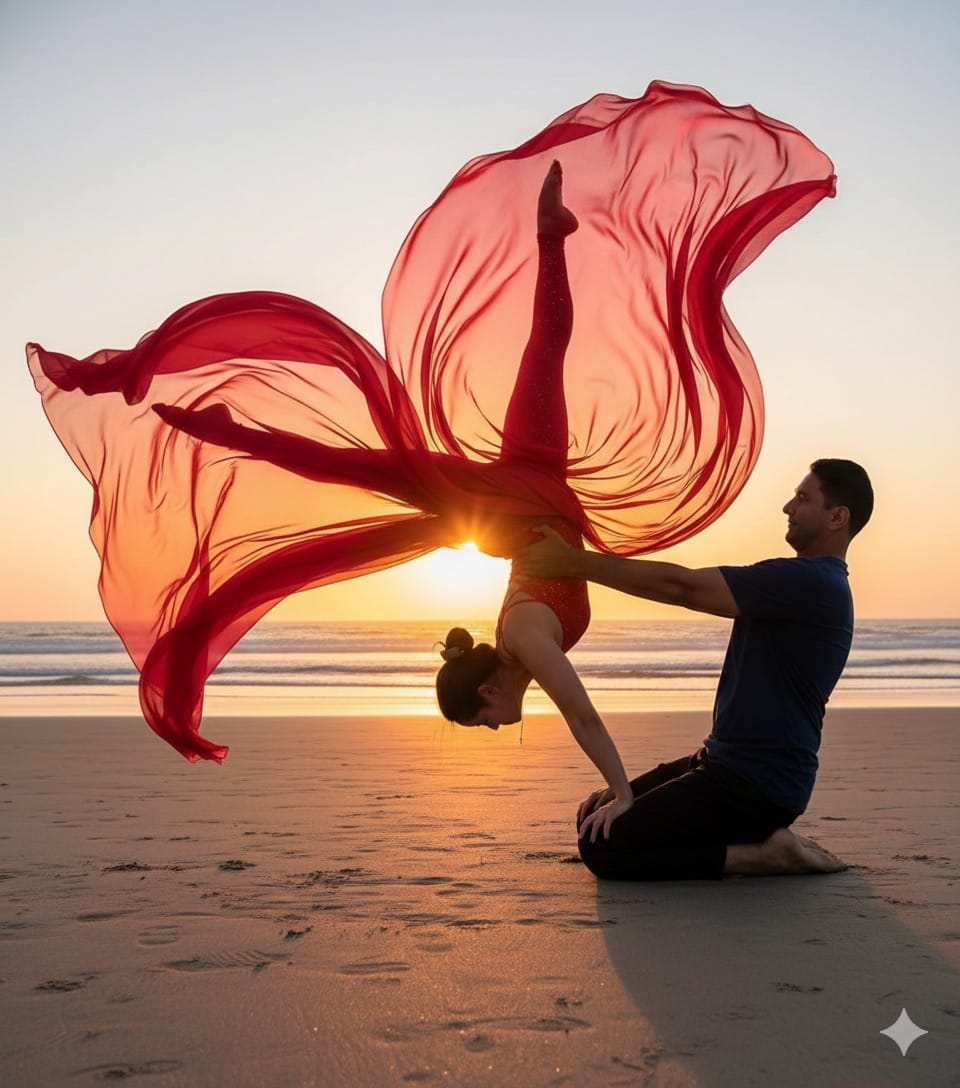 Post 9 by Yoga teacher on Instagram (carousel)