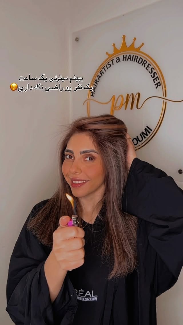 Post 7 by مرکز تخصصی رنگ ولایت/olaplex on Instagram (video)