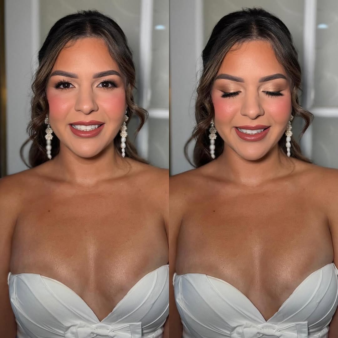 Post 6 by Makeup By Natalia Campos | Luxury Makeup Artist on Instagram (image)