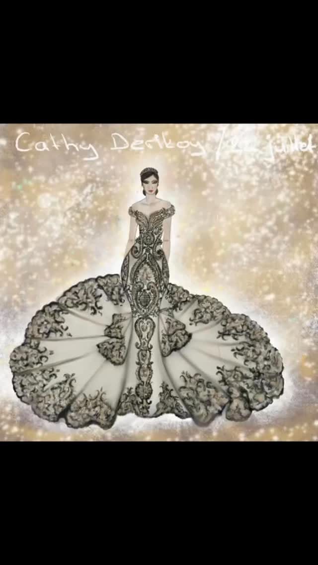 Post 8 by Robes d’Asya Maison Couture on Instagram (video)