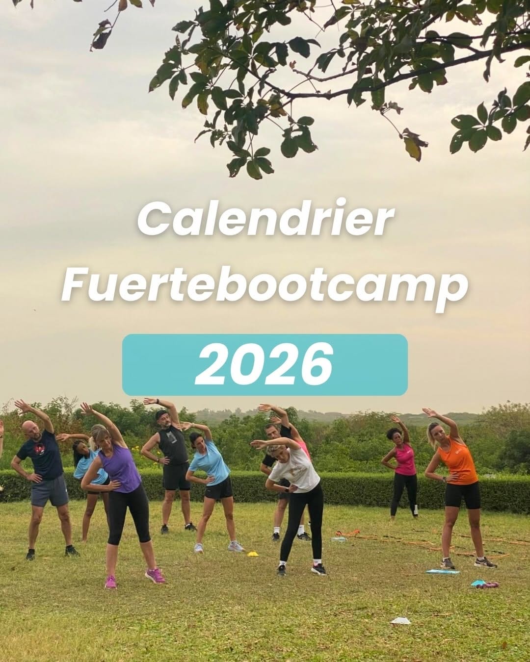 Post 8 by Augustin | Fuertebootcamp | Séjour remise en forme on Instagram (carousel)