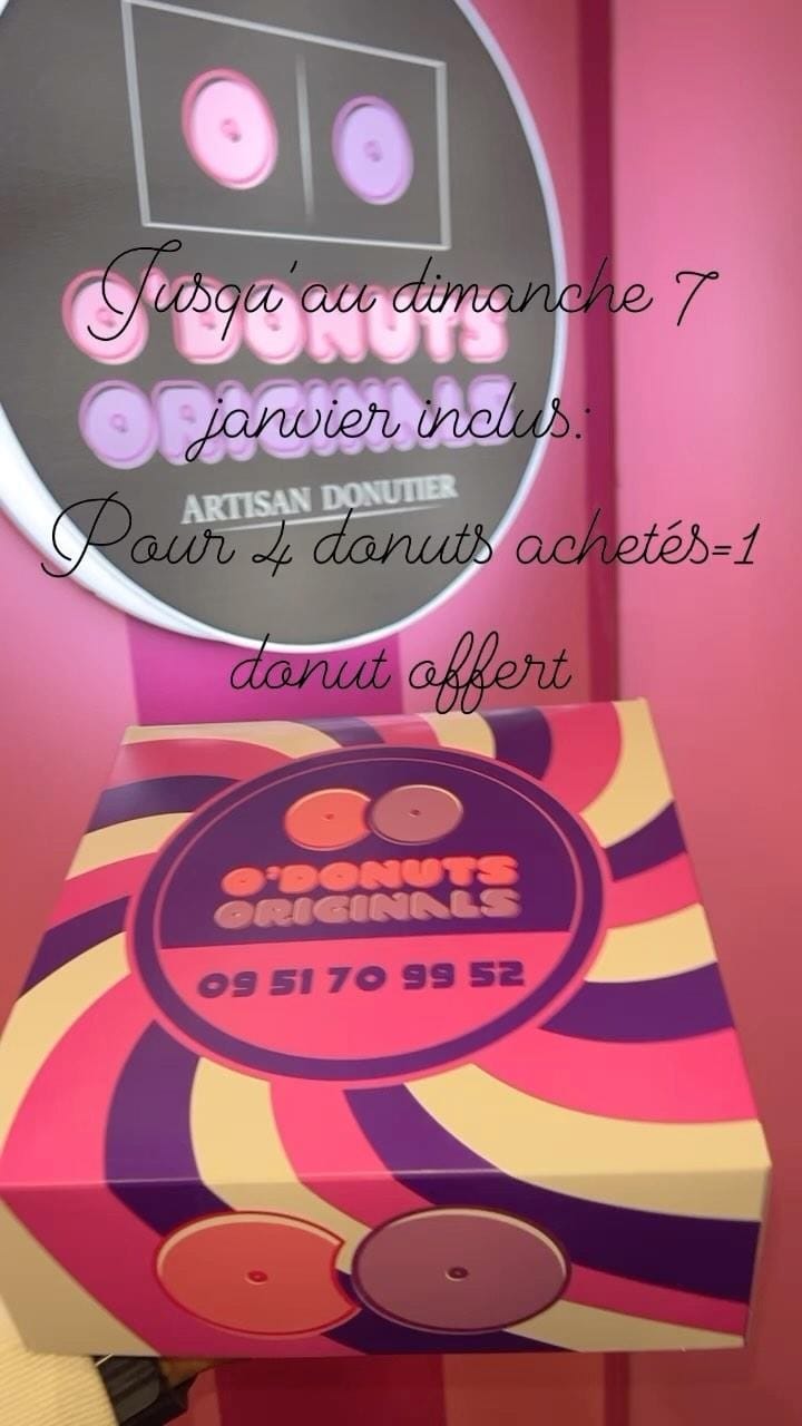 Post 2 by 🍩´Donuts Originals Marseille Officiel on Instagram (video)