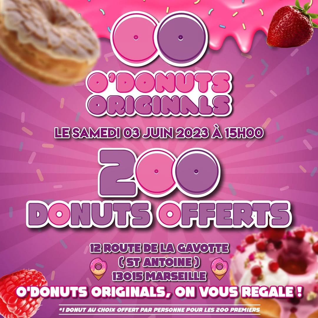 Post 5 by 🍩´Donuts Originals Marseille Officiel on Instagram (image)