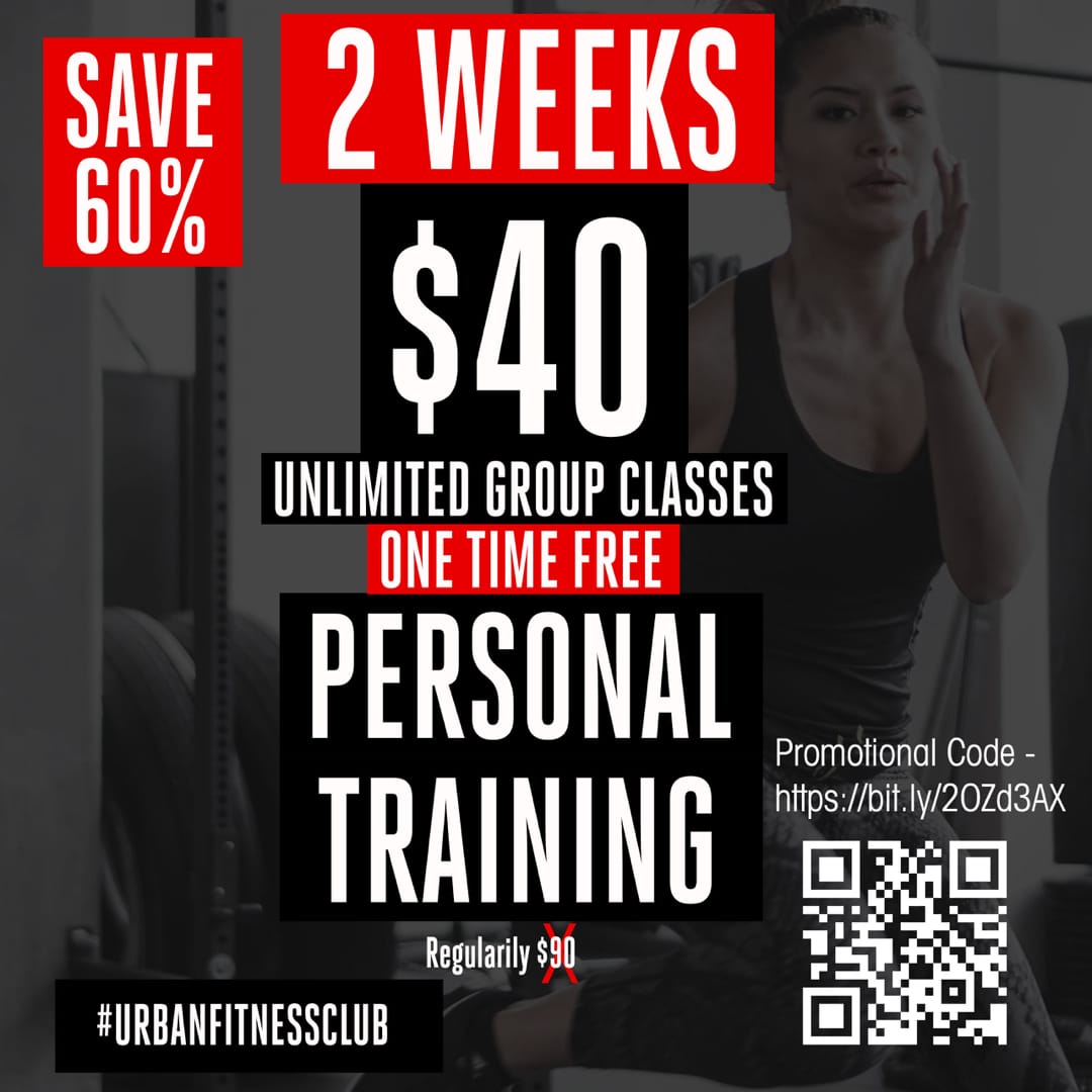 Post 10 by Urban Fitness Club on Instagram (image)