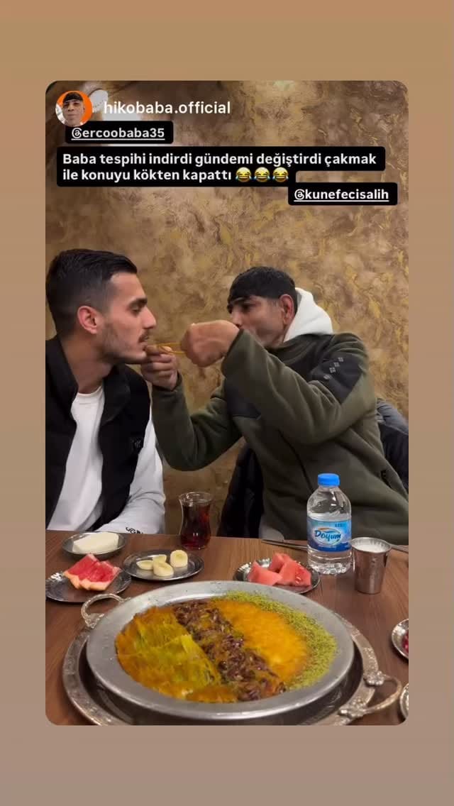 Post 7 by Künefeci Salih Usta on Instagram (video)