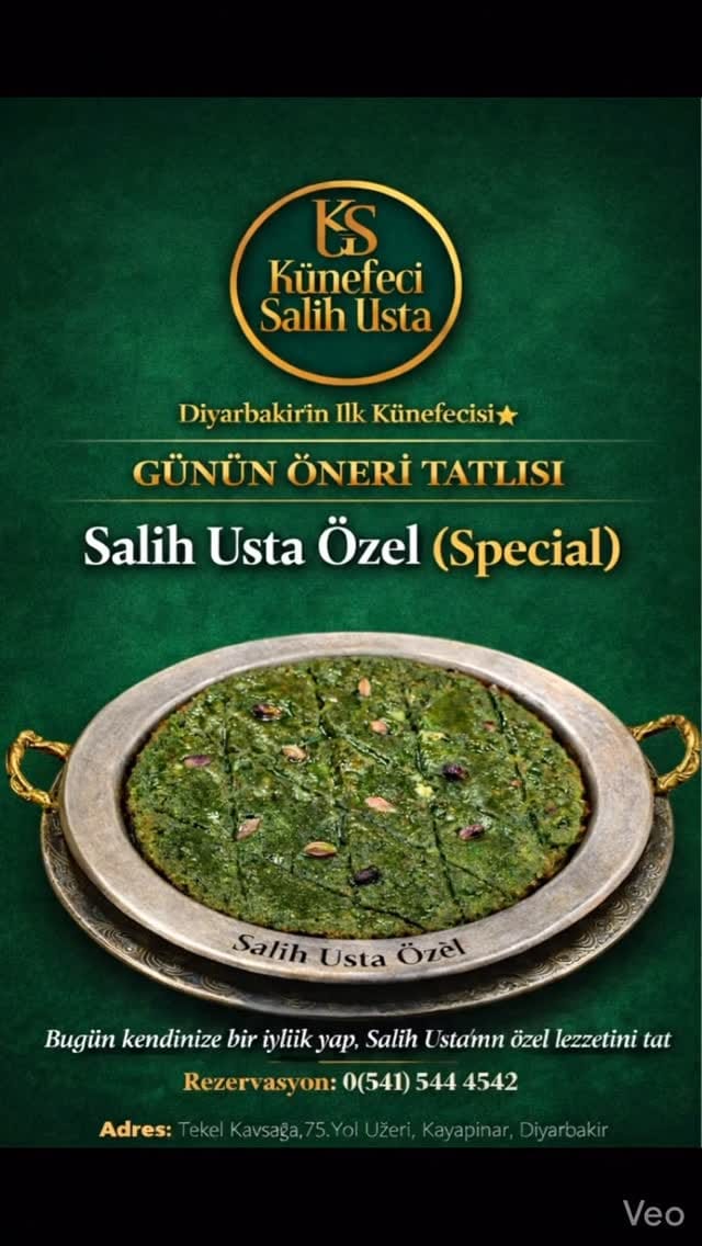 Post 10 by Künefeci Salih Usta on Instagram (video)