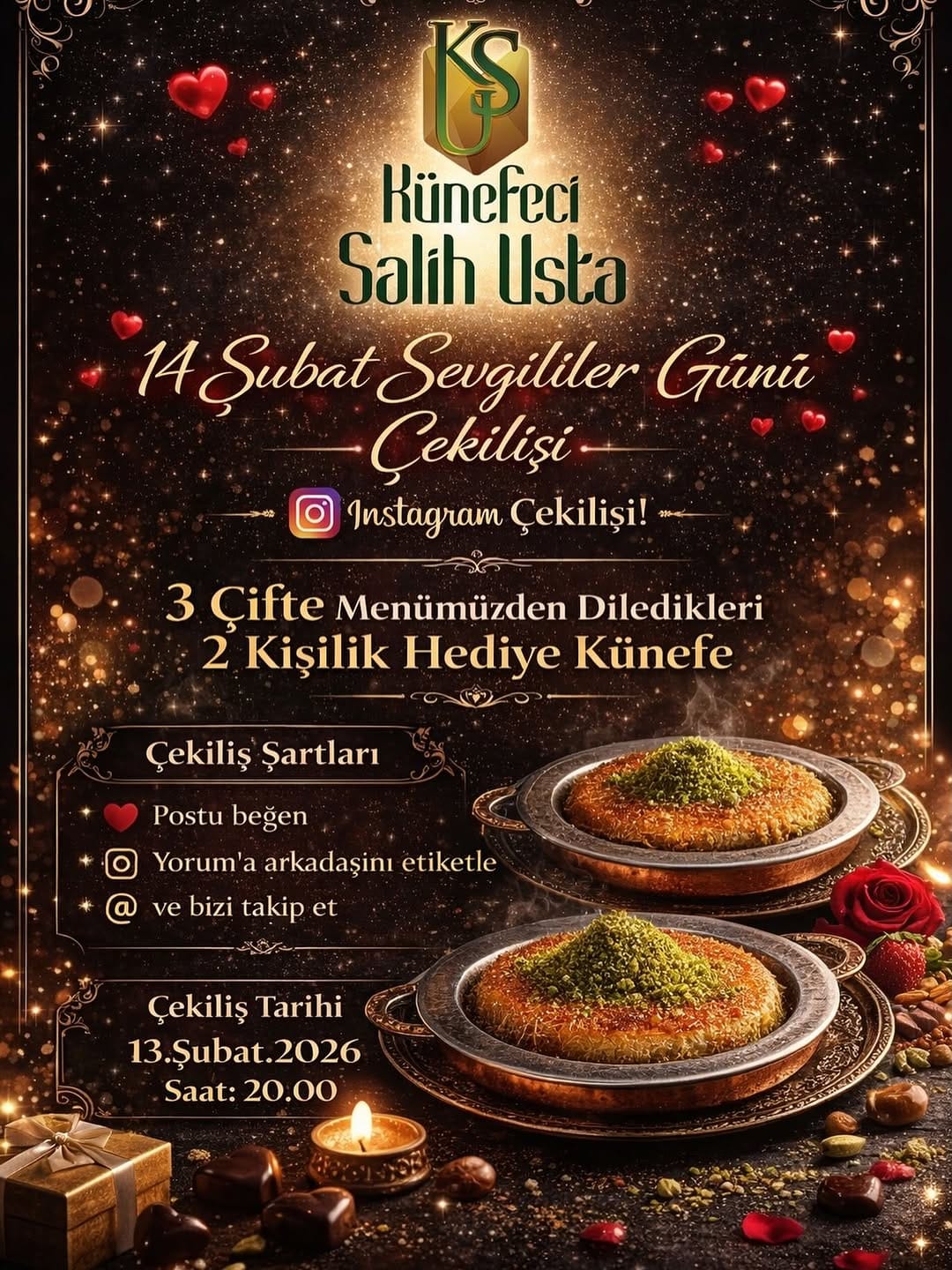 Post 1 by Künefeci Salih Usta on Instagram (image)