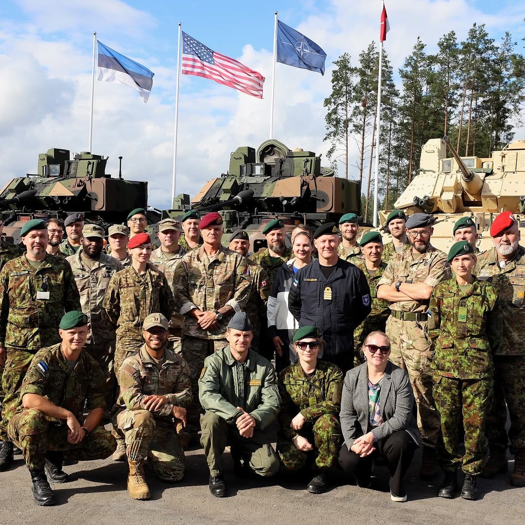 Post 10 by NATO Estonia on Instagram (carousel)