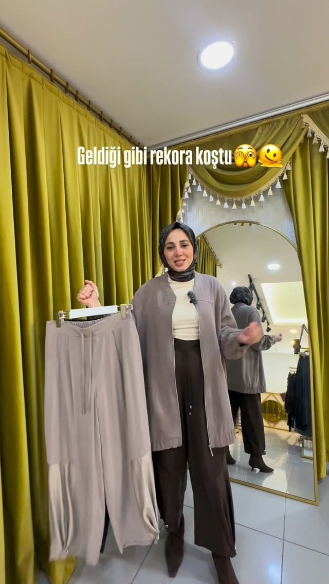 Post 7 by Büşra Yimenicioğlu-Tesettür Giyim on Instagram (video)