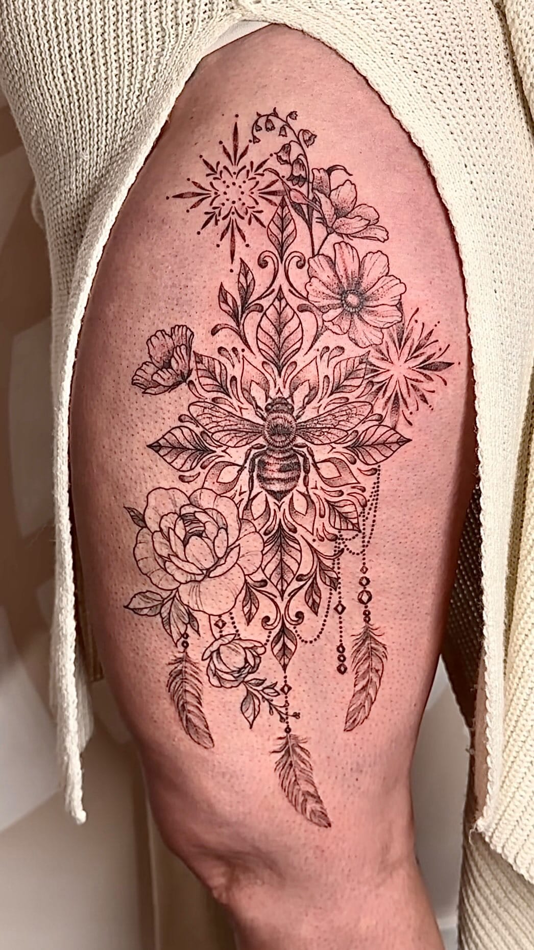 Post 4 by Kristin Urbanheart | Tattoos + Murals on Instagram (video)