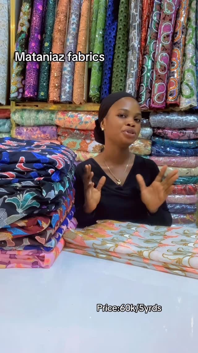 Post 2 by Aderonke Afinni  FABRIC STORE IN LAGOS on Instagram (video)