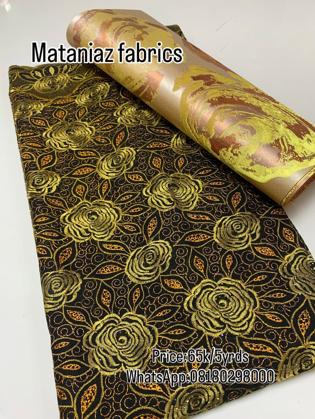 Post 7 by Aderonke Afinni  FABRIC STORE IN LAGOS on Instagram (image)